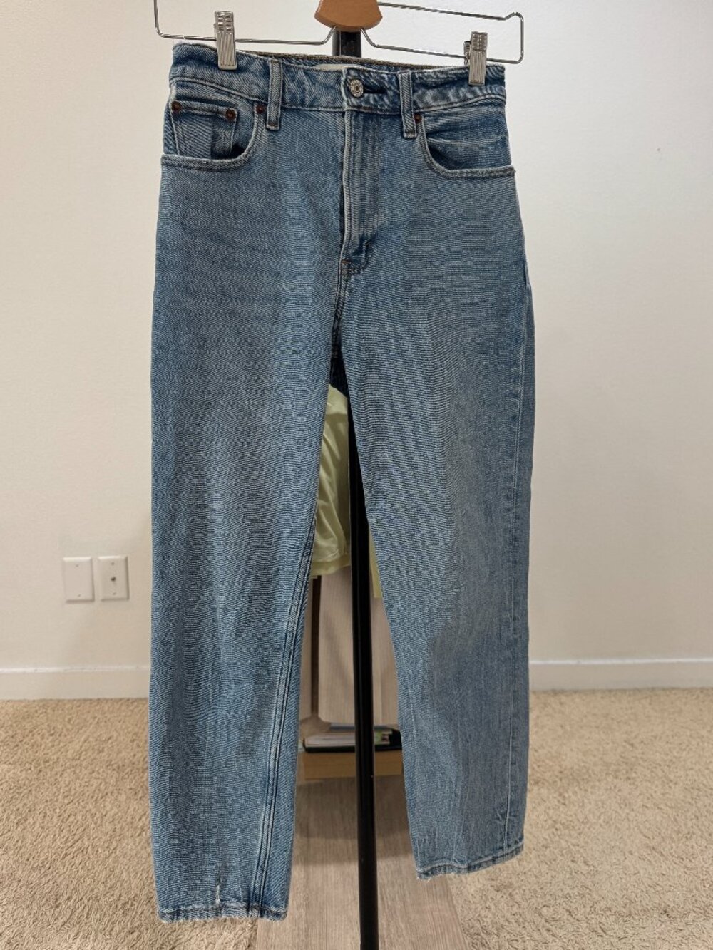 Abercrombine + Fitch Mom High Rise Jeans